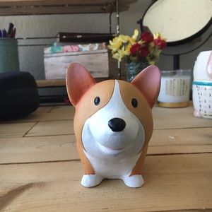 NWOT Corgi Succulent Planter